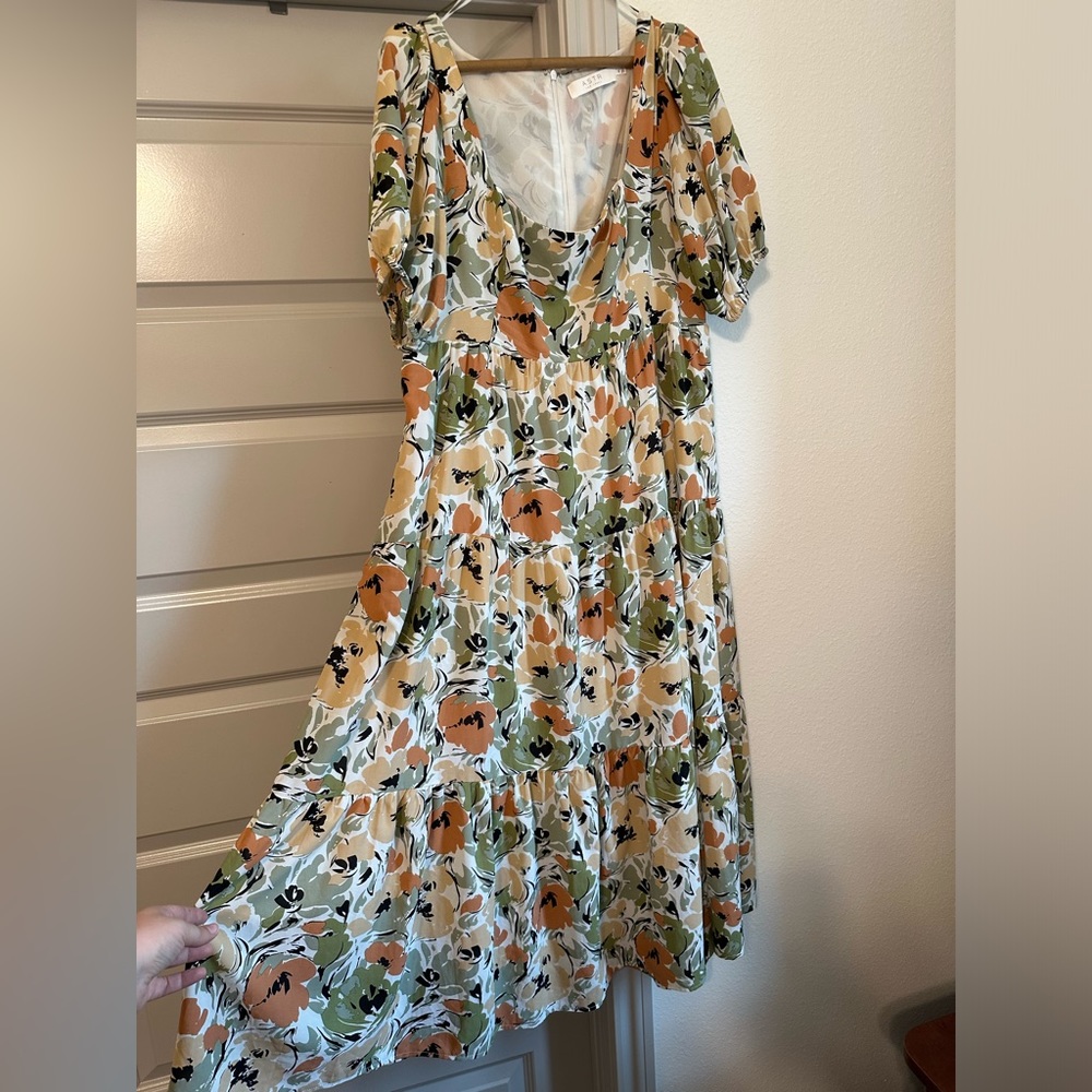 ASTR printed dress purchased from Nordstrom. Size XL.